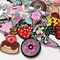 30pcs Girls Iron on Patches for Clothing Jackets DIY Sew Embroidered Applique Decorative Repair Patches